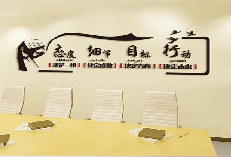 贺州企业文化墙主要展示什么？