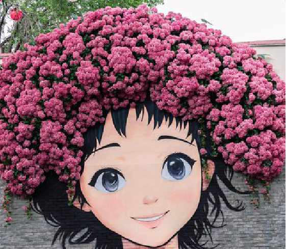 贺州墙体彩绘-网红墙打卡