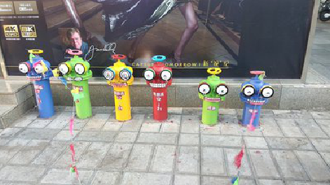 贺州商业区彩绘