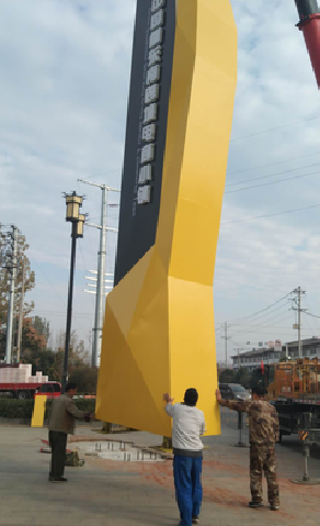 贺州标识标牌的安装方法。