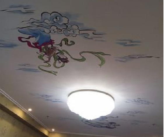 贺州如何快速绘制天花板上的手绘墙?