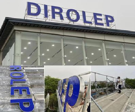 贺州楼顶发光字安装的注意事项。